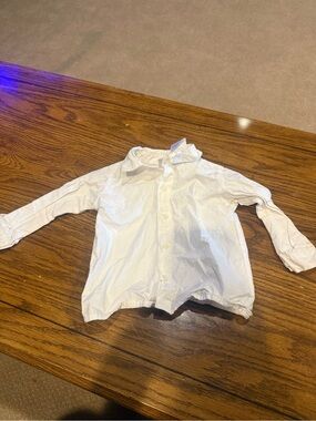 6 for $10 Classic White Long-Sleeve Button-Up Shirt for Kids